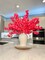 Mila Red Fucshia Silk Cherry Blossom Flower Branches 3 Pack 36''